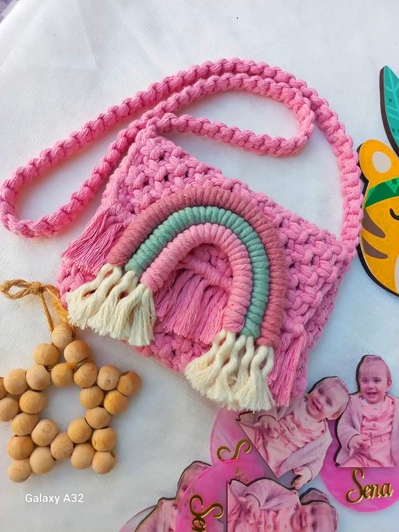 کیف فانتزی مکرومه