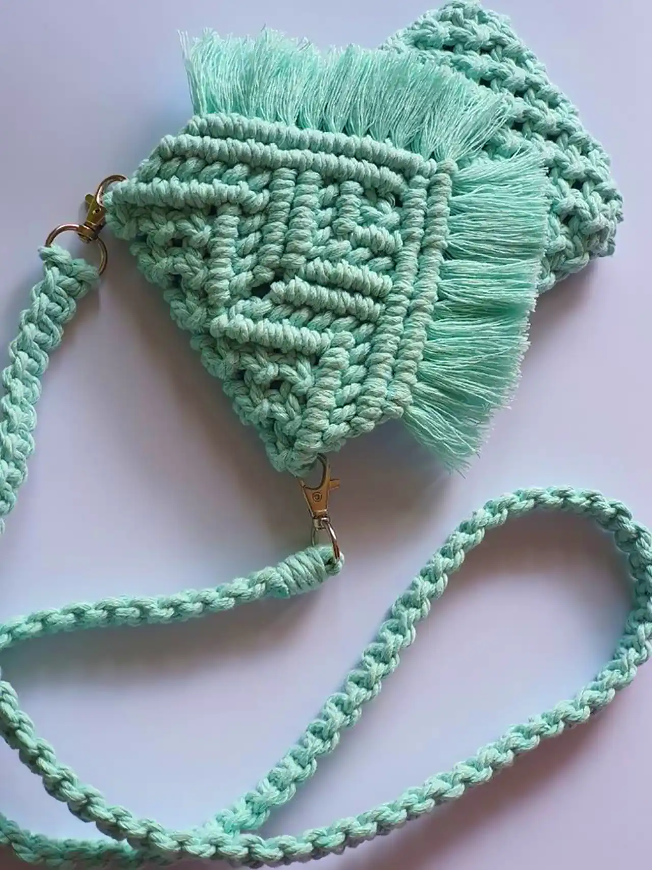 کیف فانتزی مکرومه