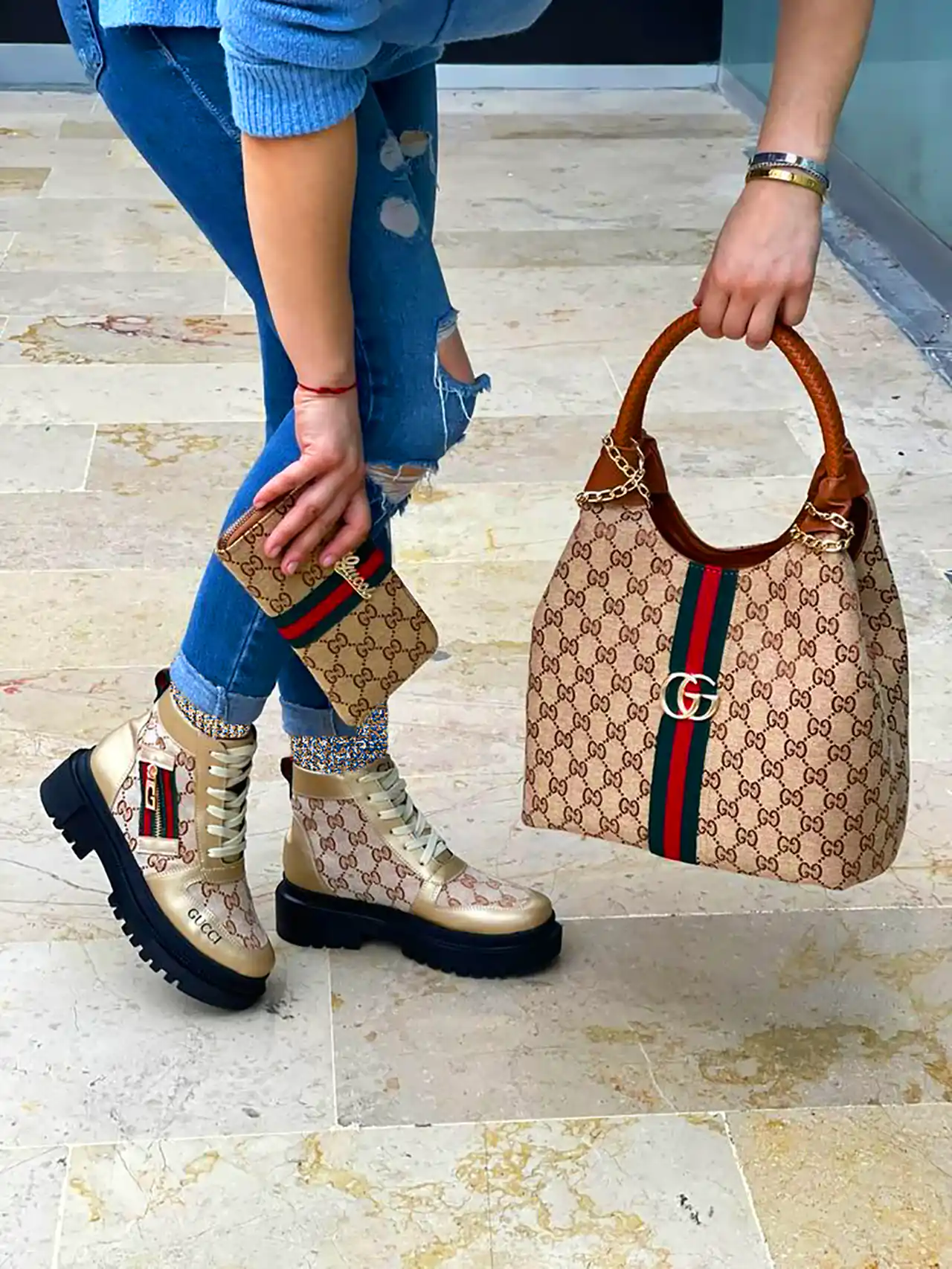 کیف و کفش برند گوچی