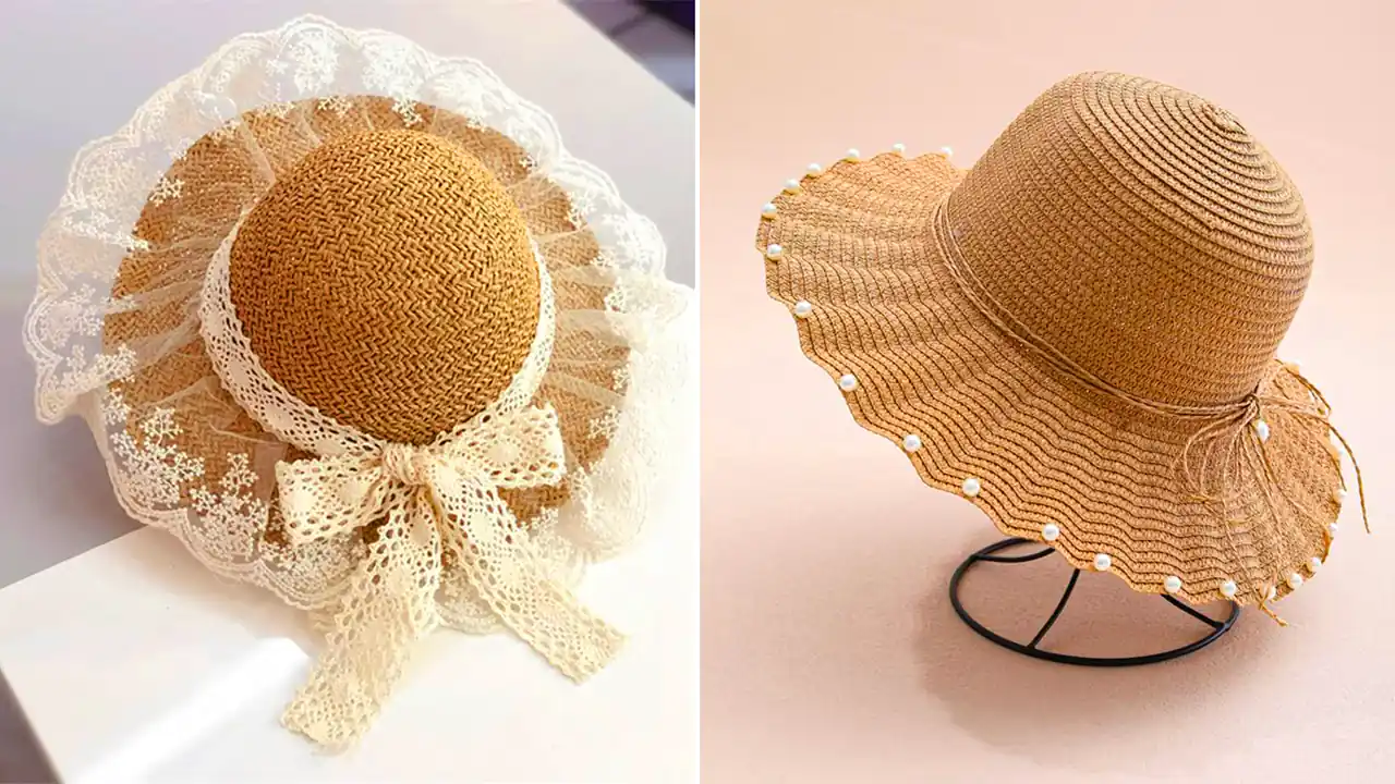 کلاه ساحلی دخترونه؛ درخشش استایل تابستانی با سادگی طبیعی + ۱۵ مدل خاص و ترند