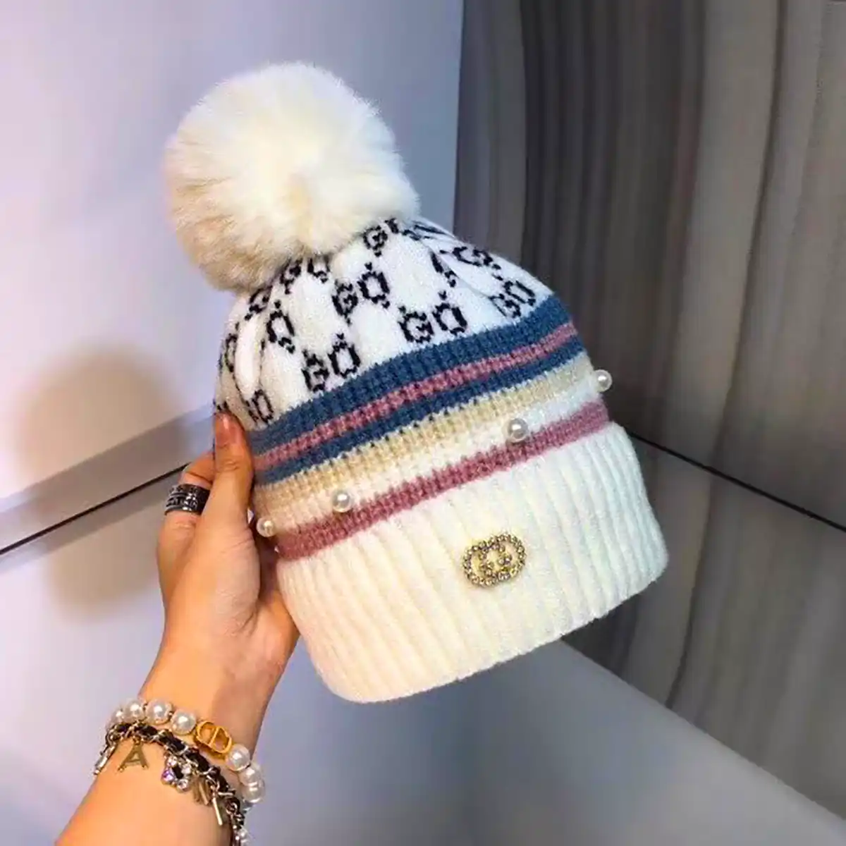 کلاه بافتنی زیبا