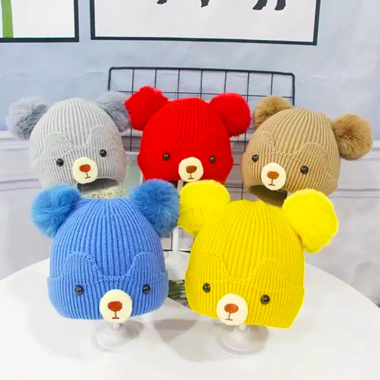 کلاه بافتنی فانتزی