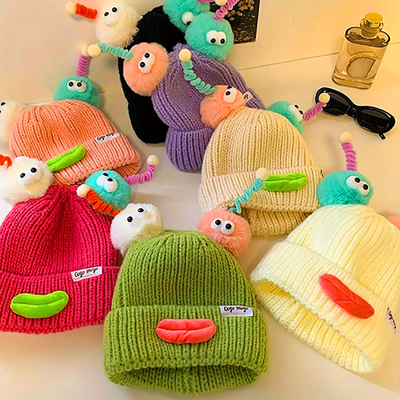 کلاه بافتنی فانتزی