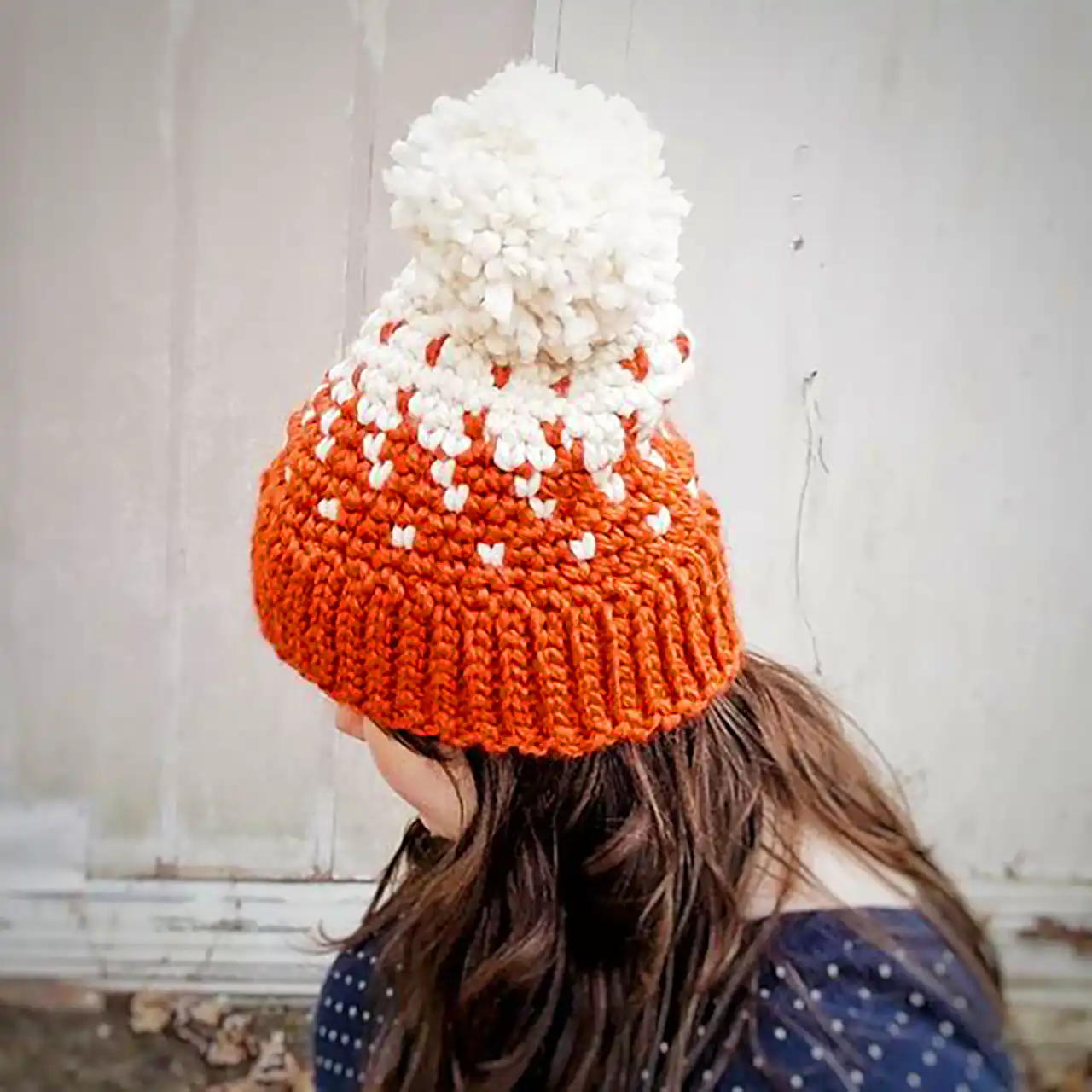 کلاه بافتنی طرحدار