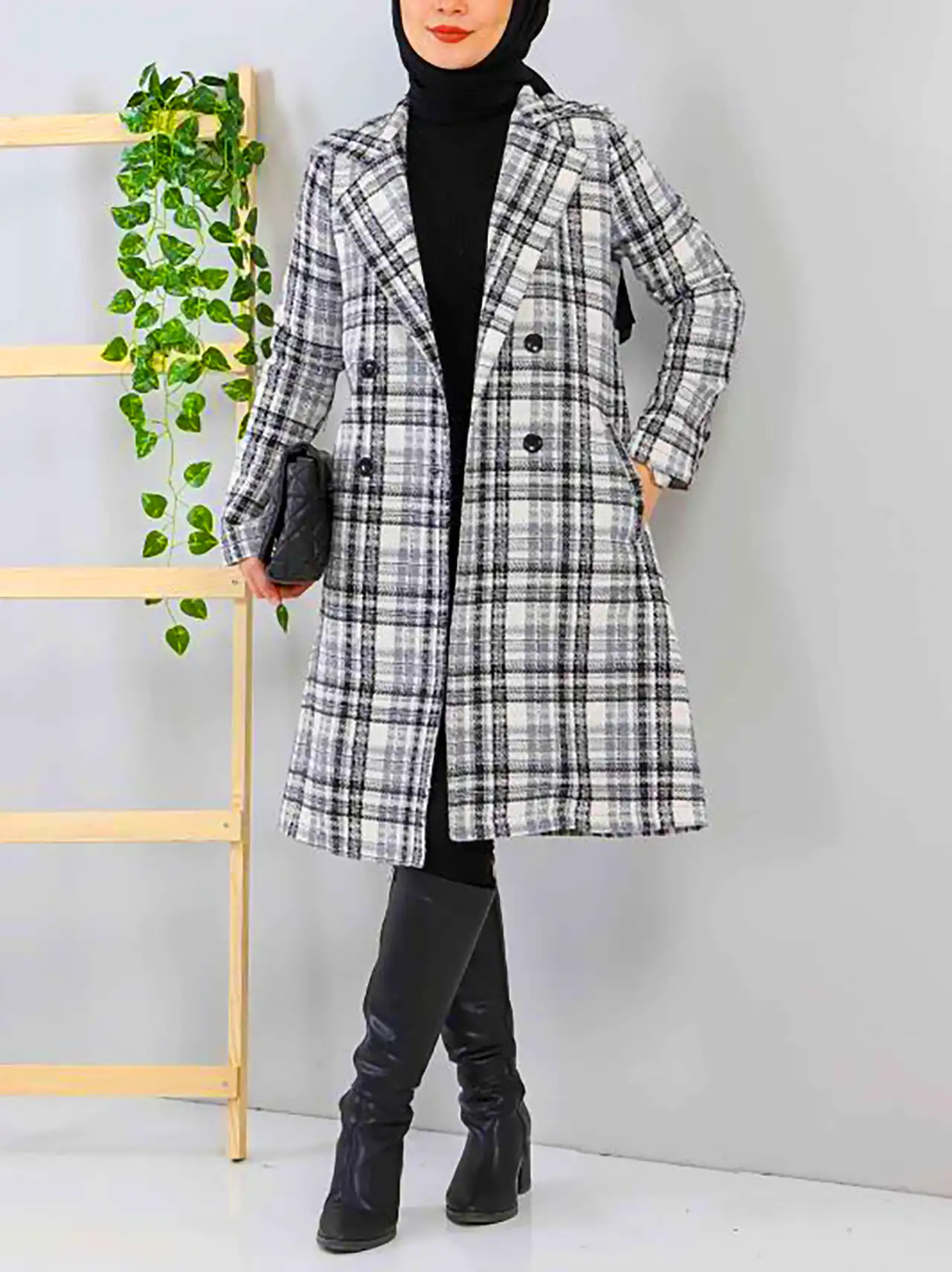 کت چارخانه شیک زنانه