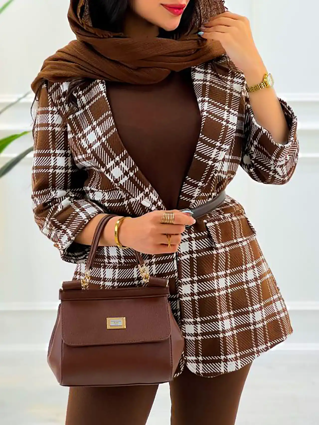 کت چارخانه شیک زنانه