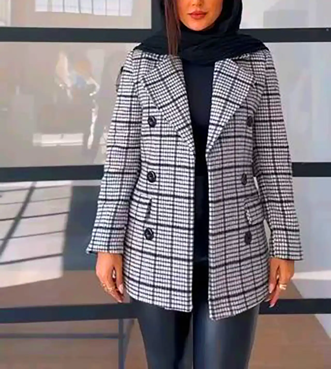 کت چارخانه شیک زنانه