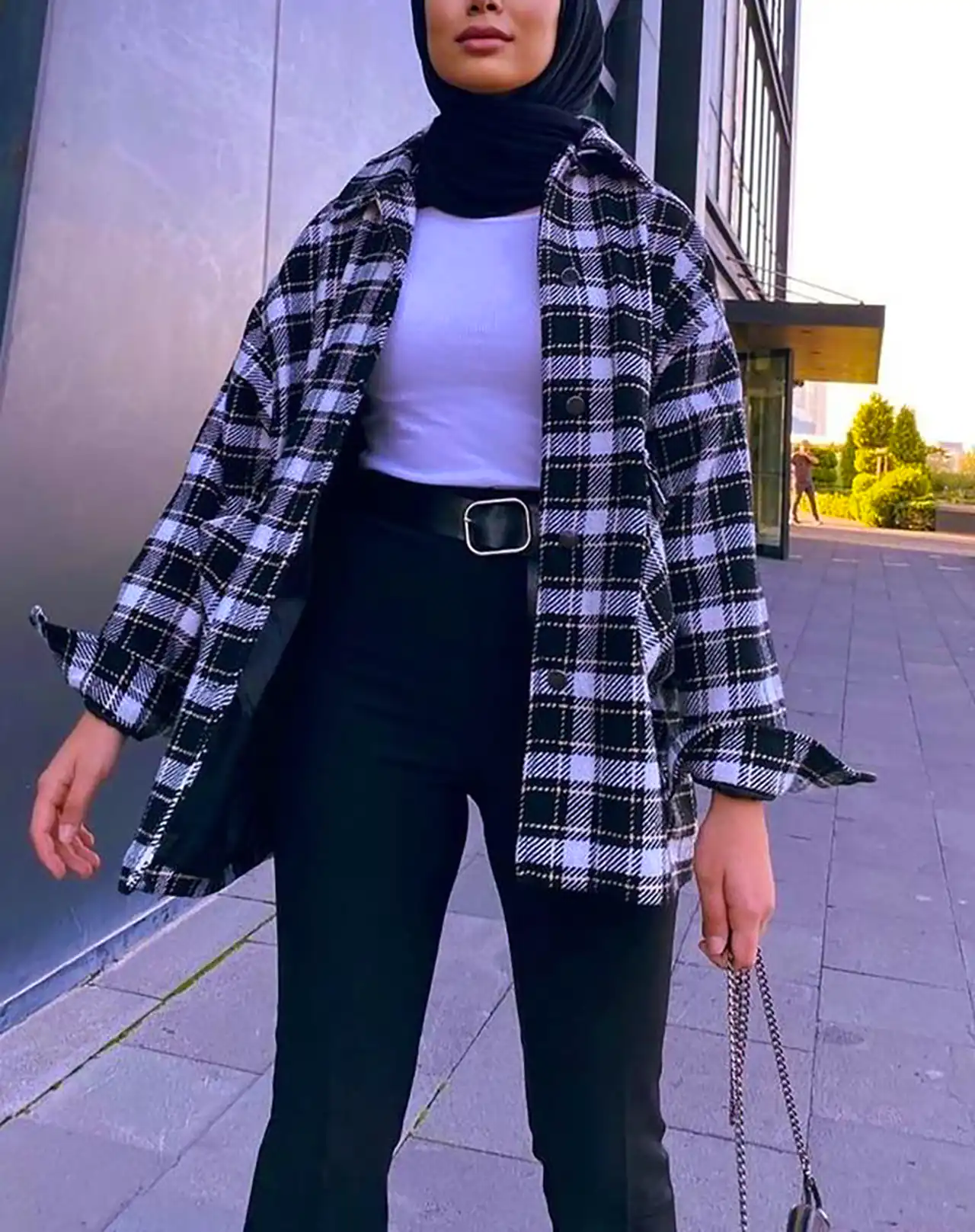 کت چارخانه شیک زنانه