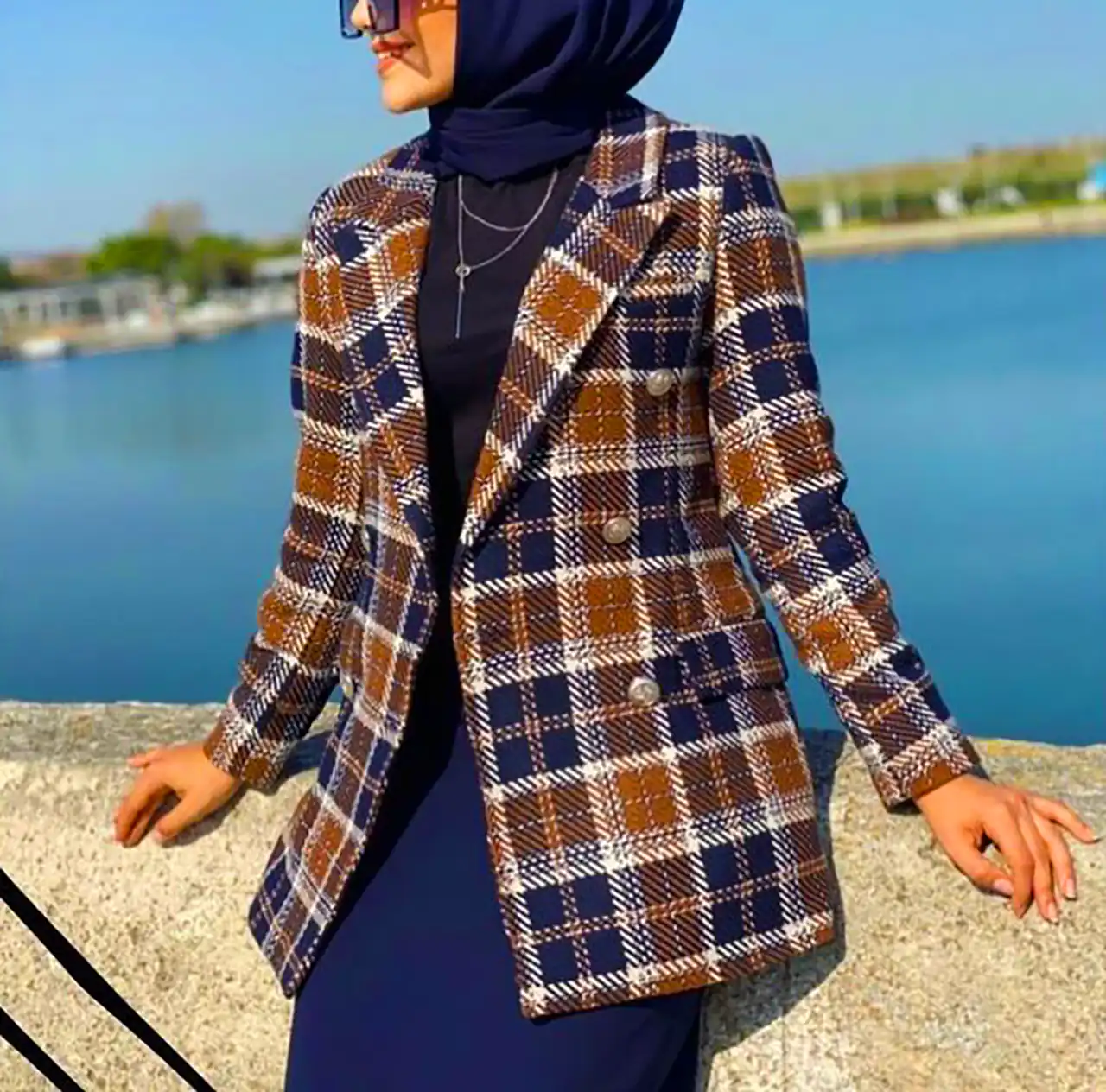 کت چارخانه شیک زنانه