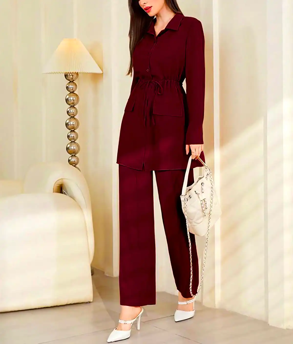 کت و شلوار رنگی و شیک زنانه