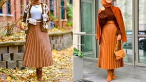 کت و دامن شیک پاییزی