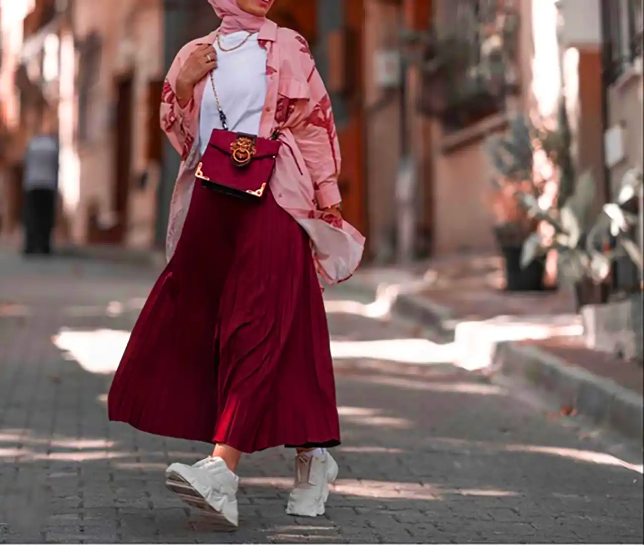 کت و دامن شیک پاییزی