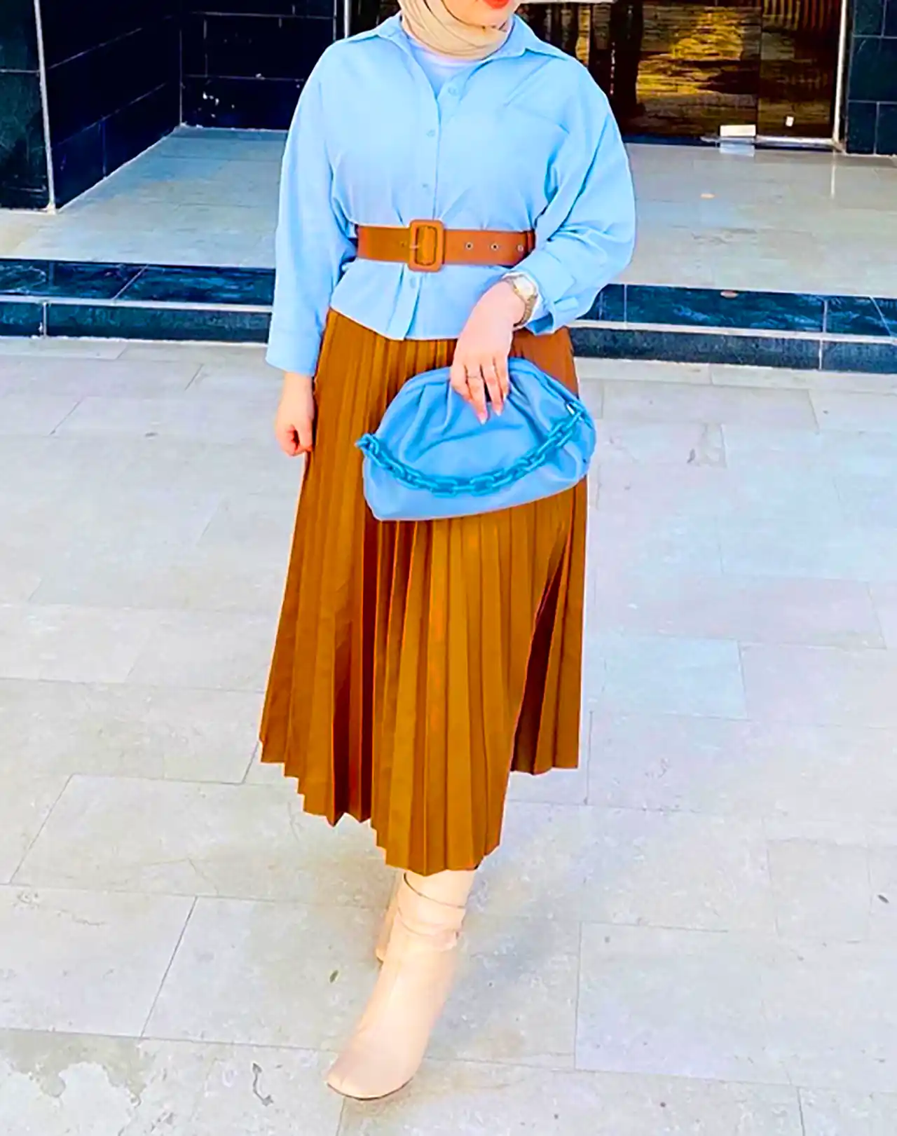 کت و دامن شیک پاییزی