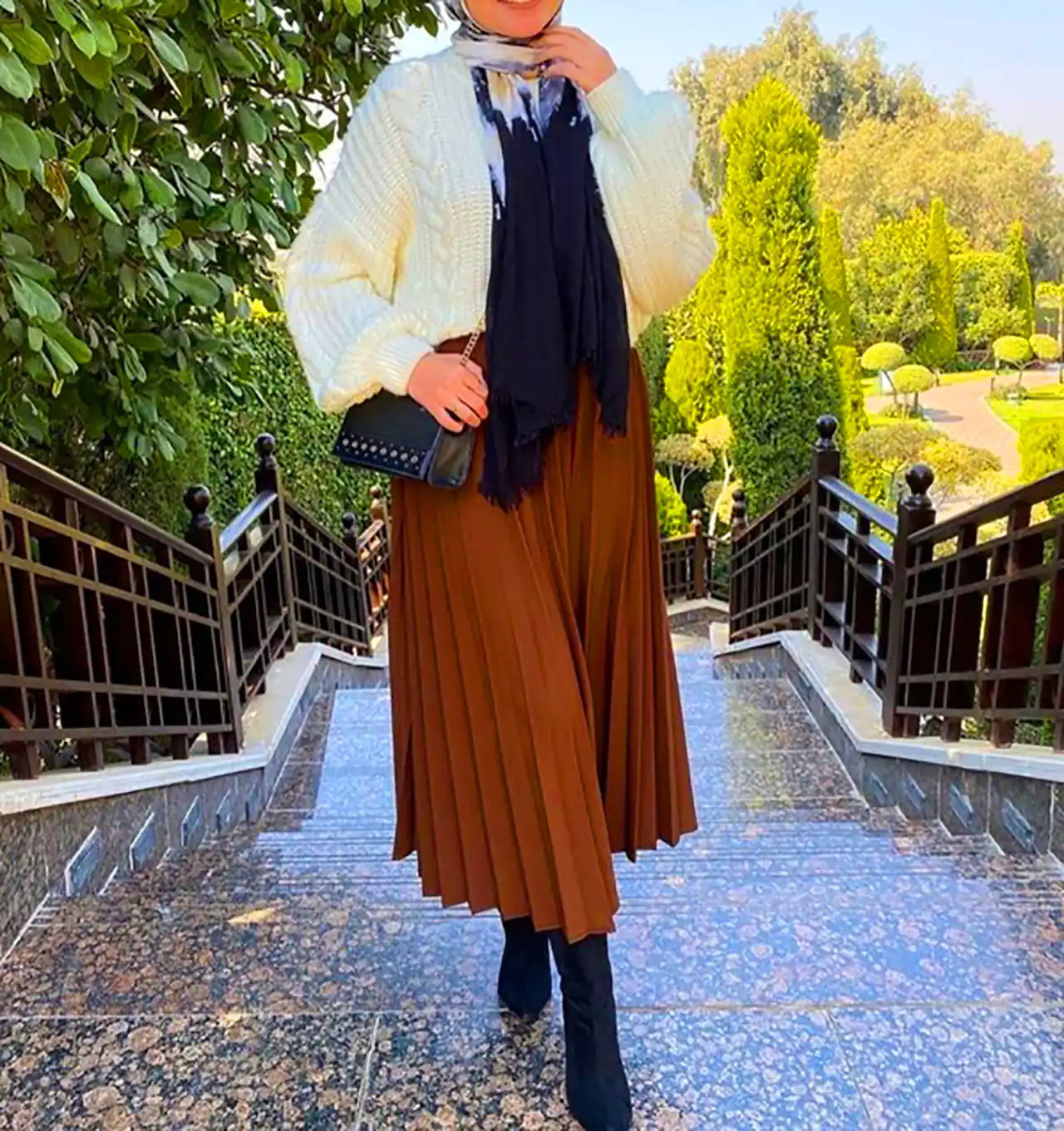 کت و دامن شیک پاییزی