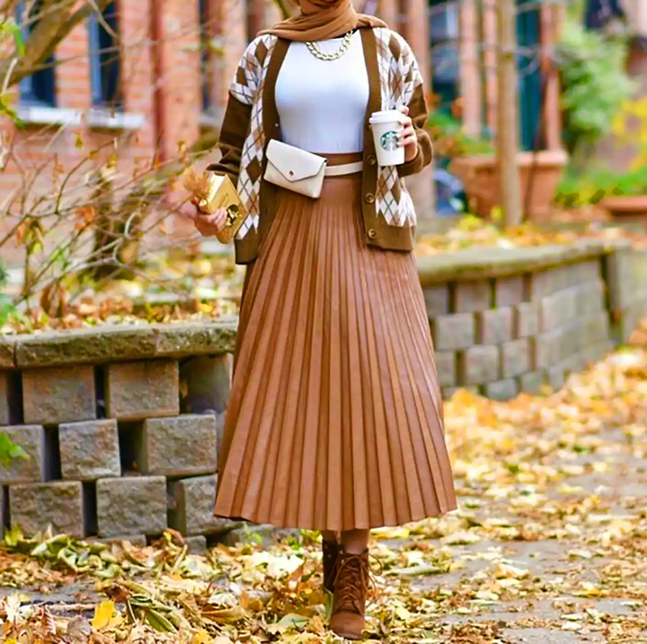 کت و دامن شیک پاییزی