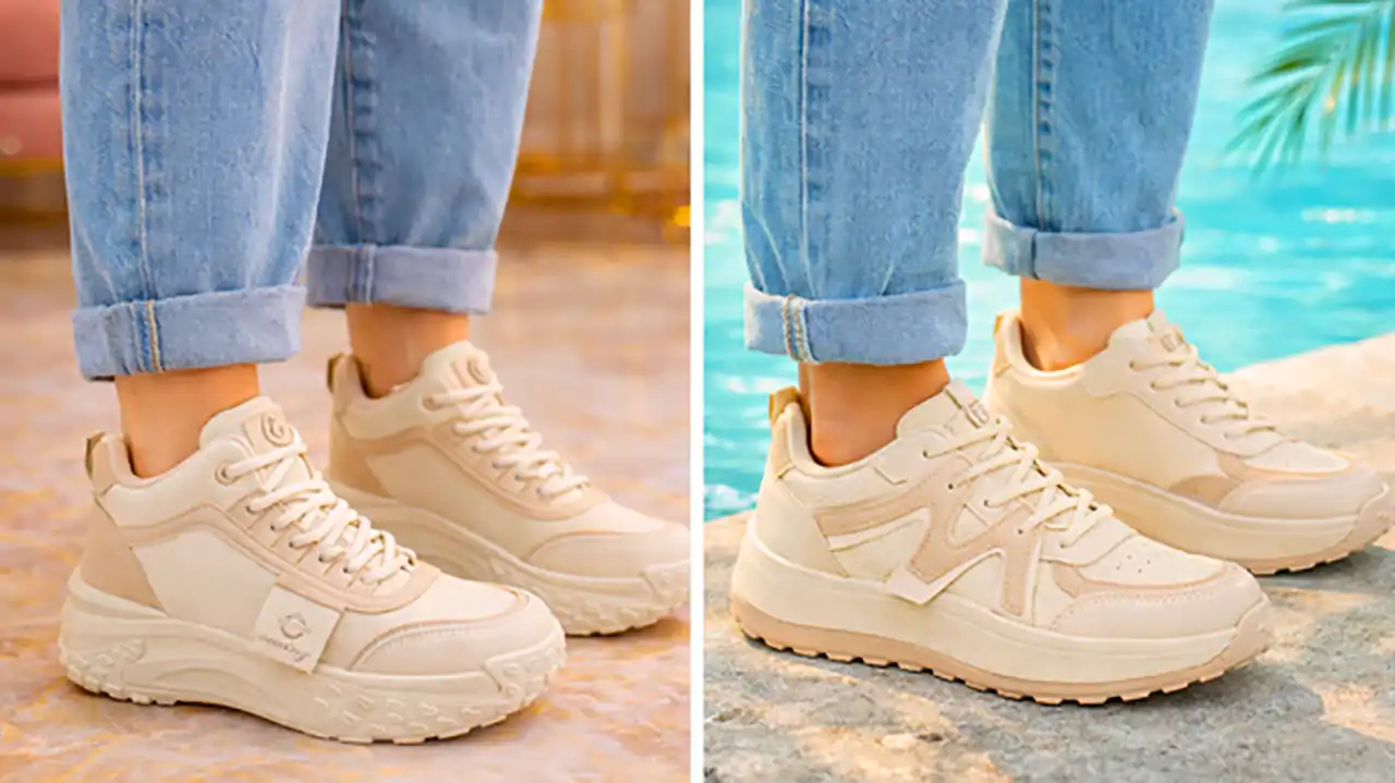 کتونی لوکس کرمی