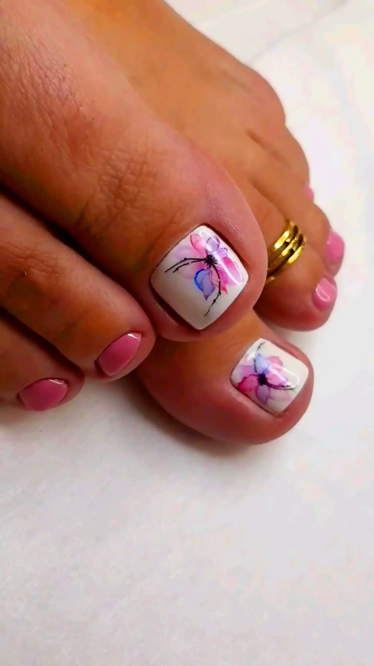 لاکژل برای پا