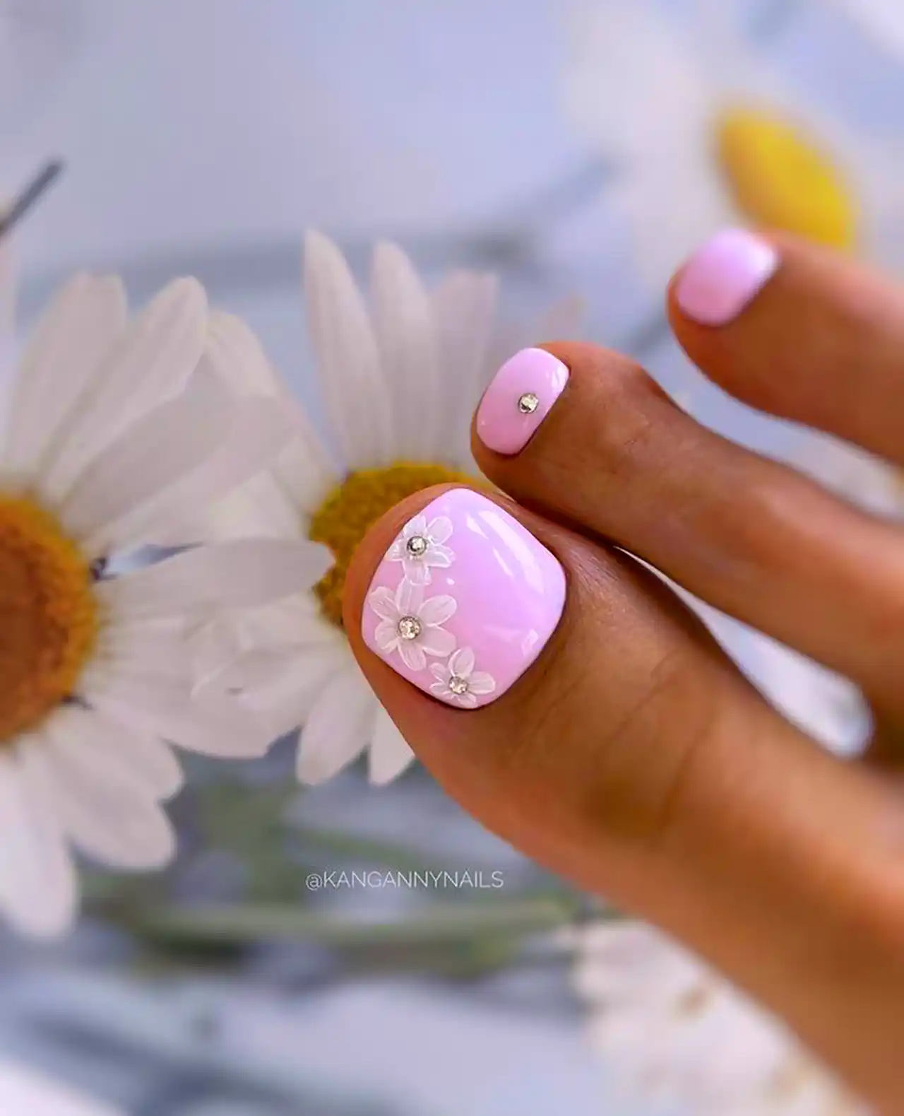 لاکژل برای پا