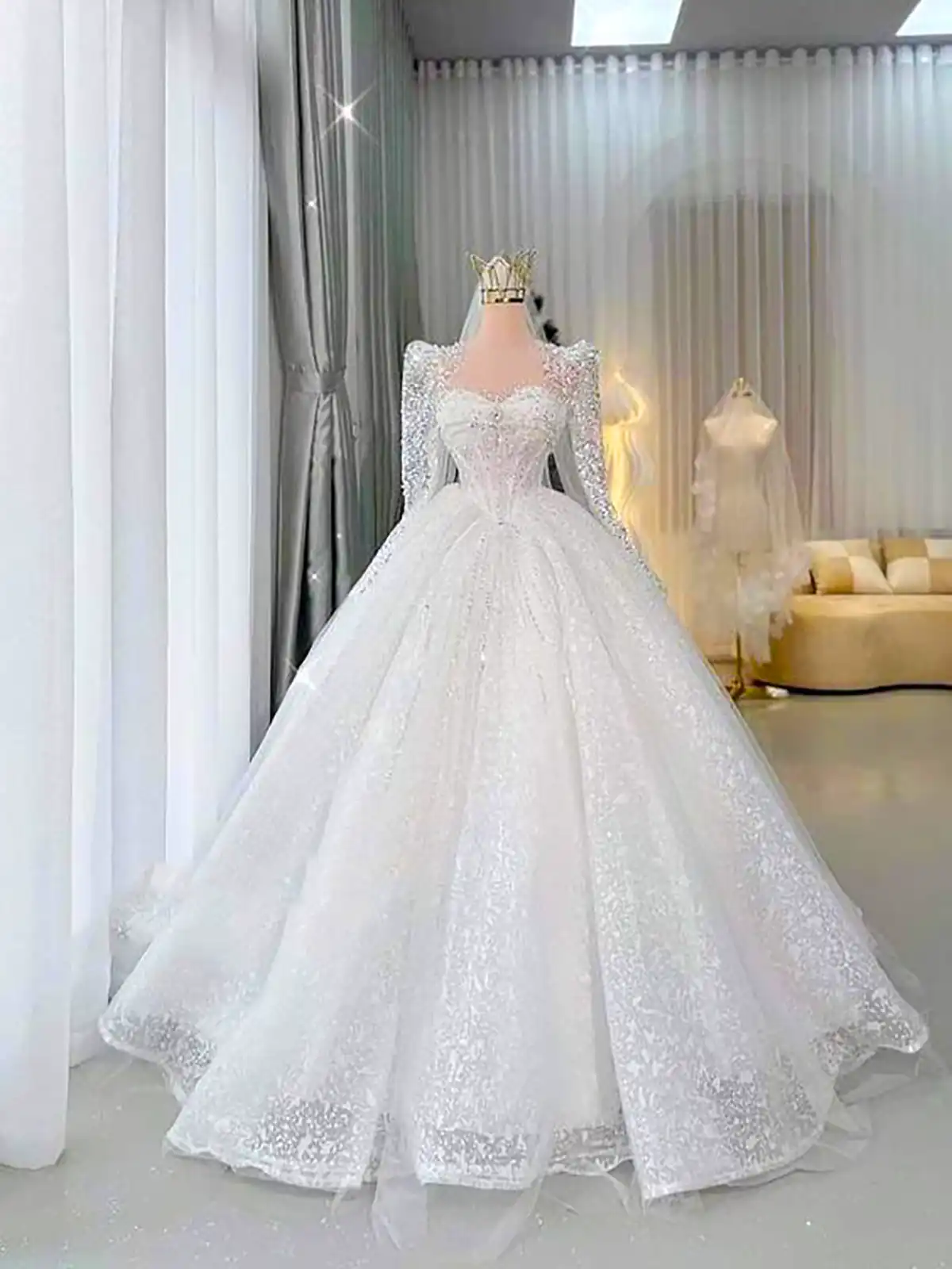 لباس عروس پرنسسی ترند