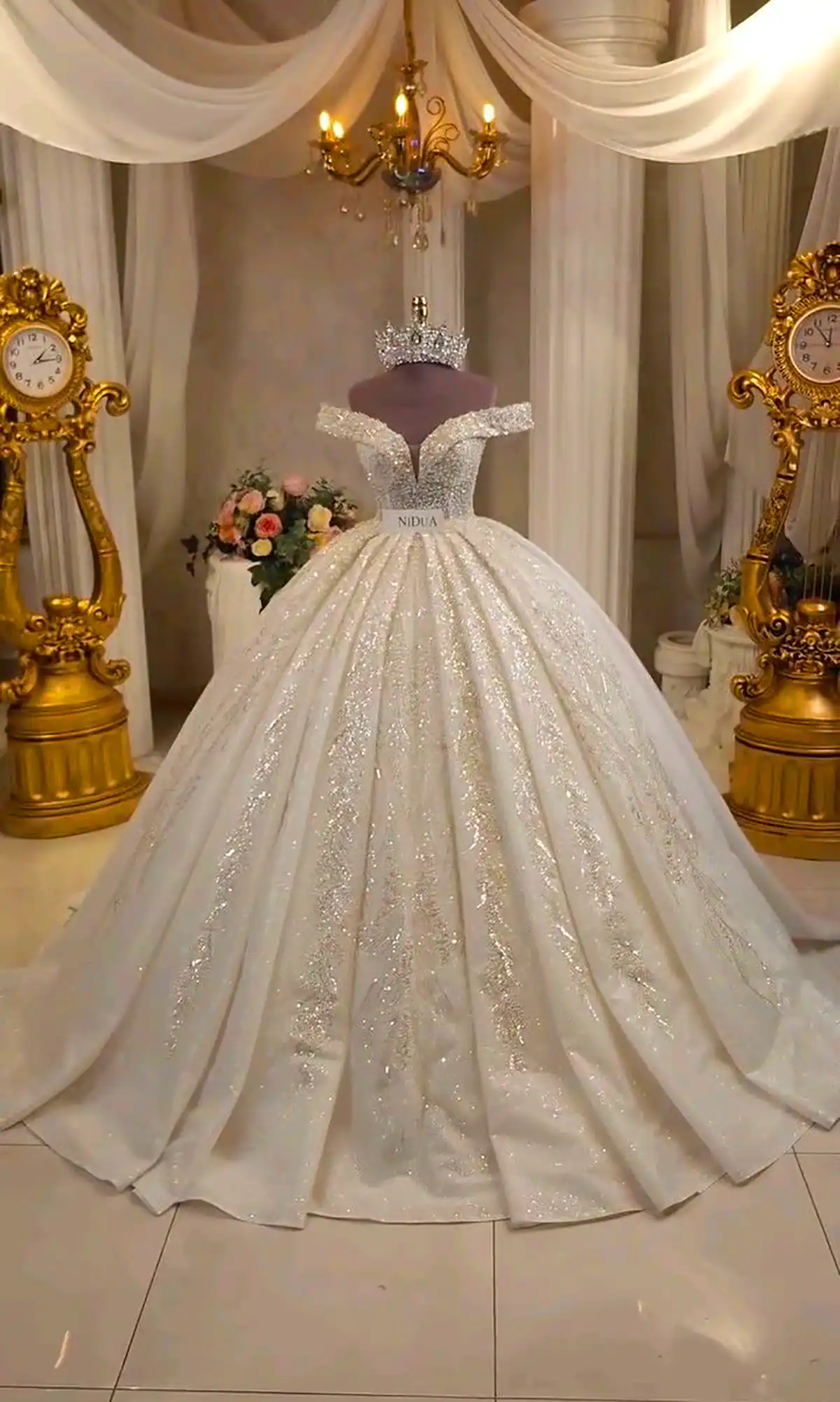 لباس عروس پرنسسی ترند