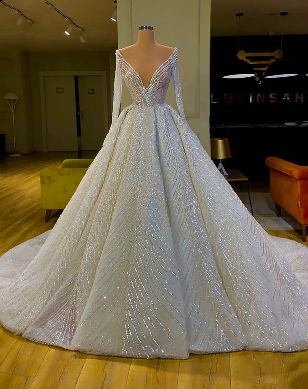 لباس عروس پرنسسی ترند