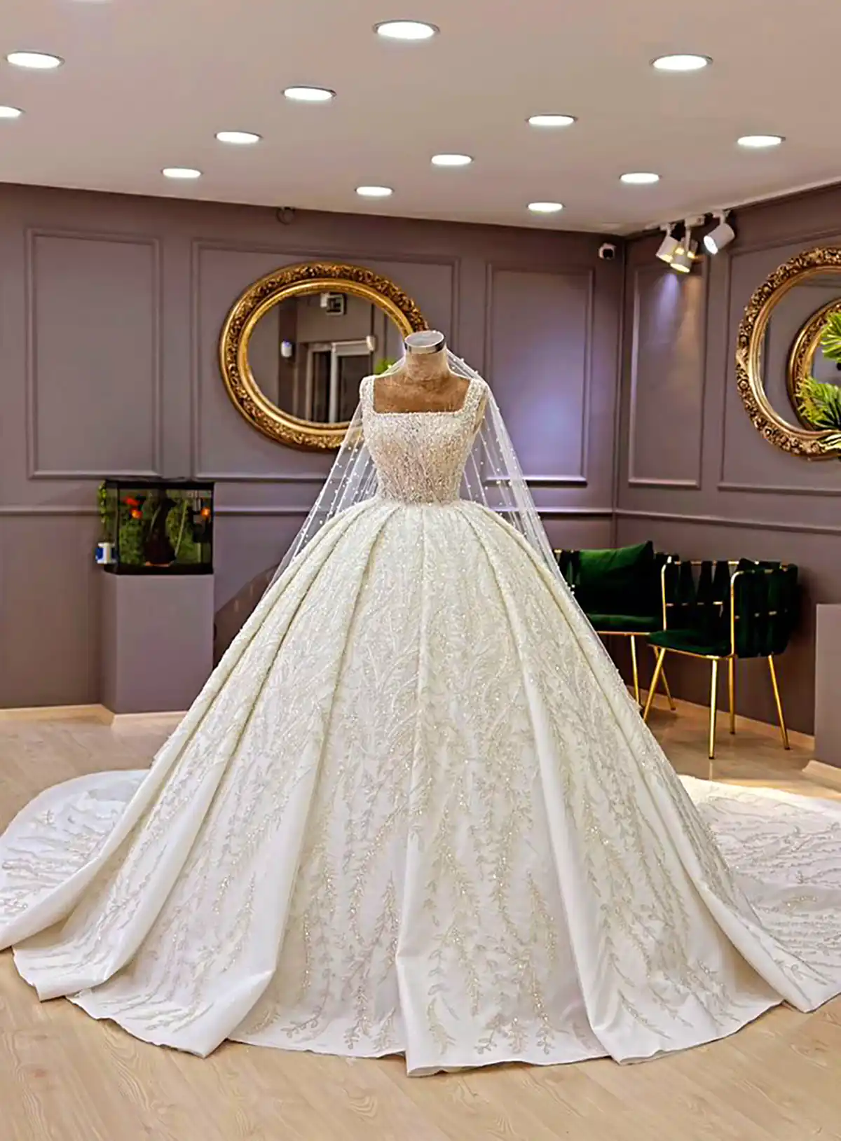 لباس عروس پرنسسی ترند