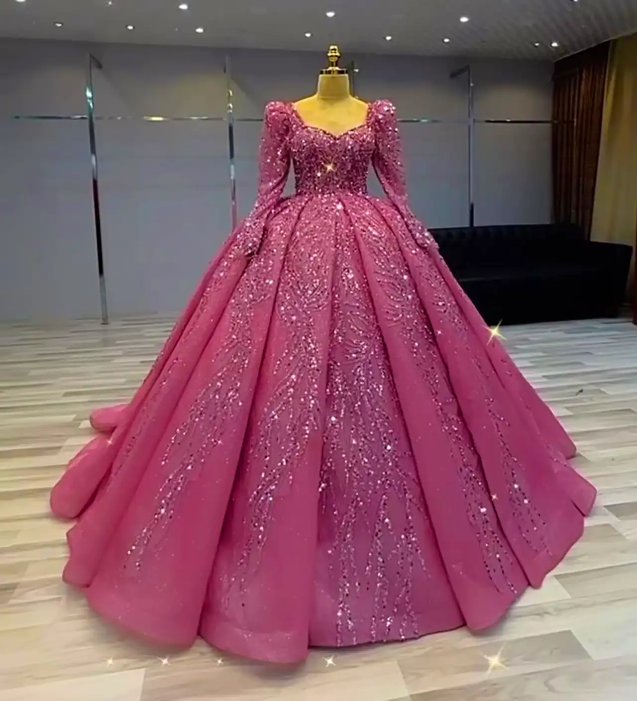 لباس عروس رنگی جدید