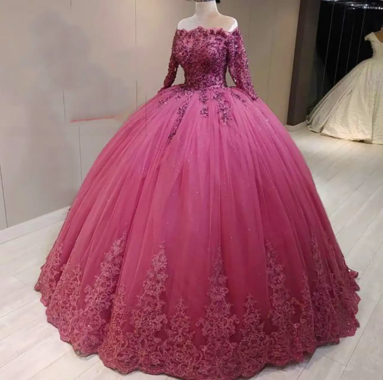 لباس عروس رنگی جدید