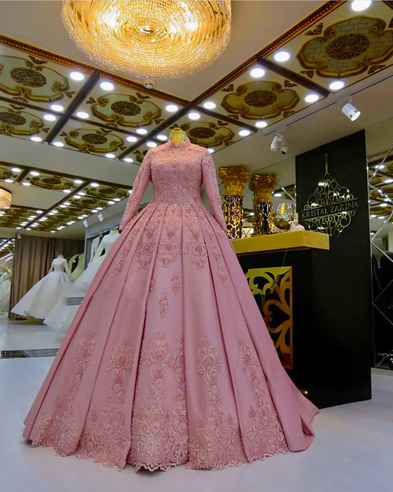 لباس عروس رنگی جدید