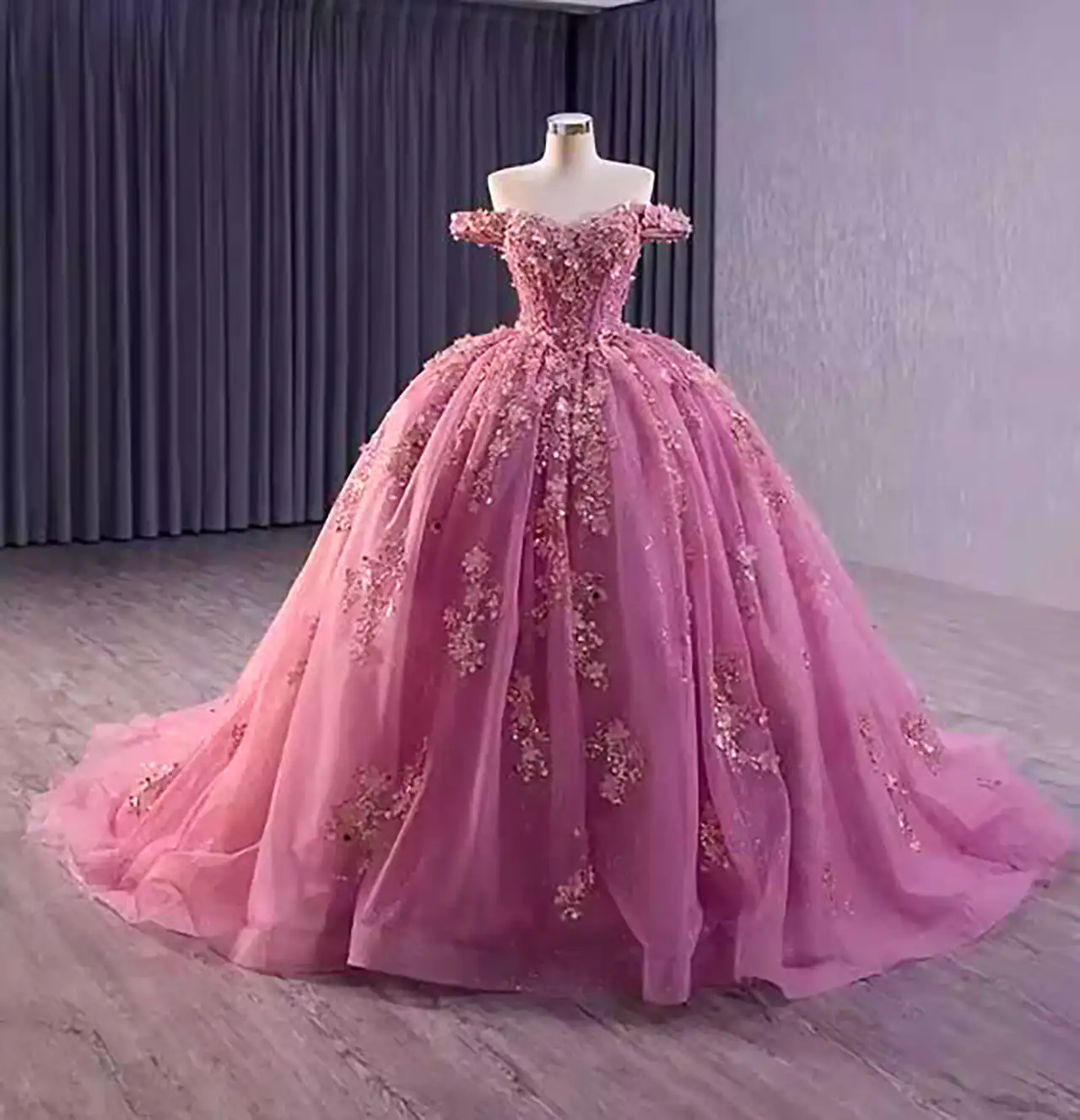 لباس عروس رنگی جدید