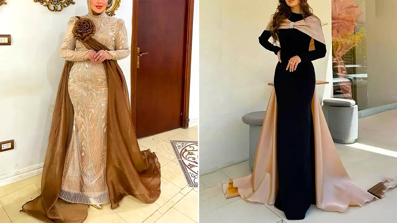 لباس مجلسی پوشیده و شیک