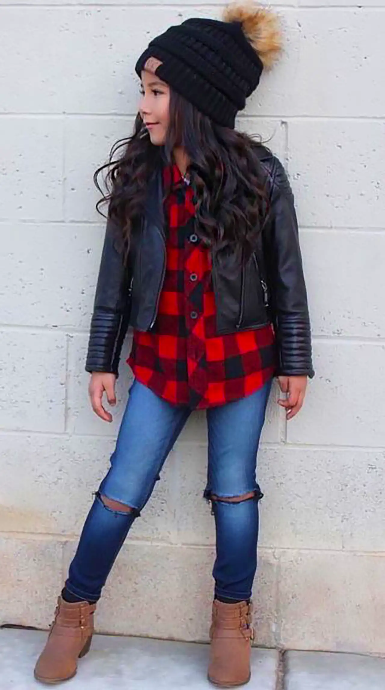 لباس زمستانی دخترانه جذاب