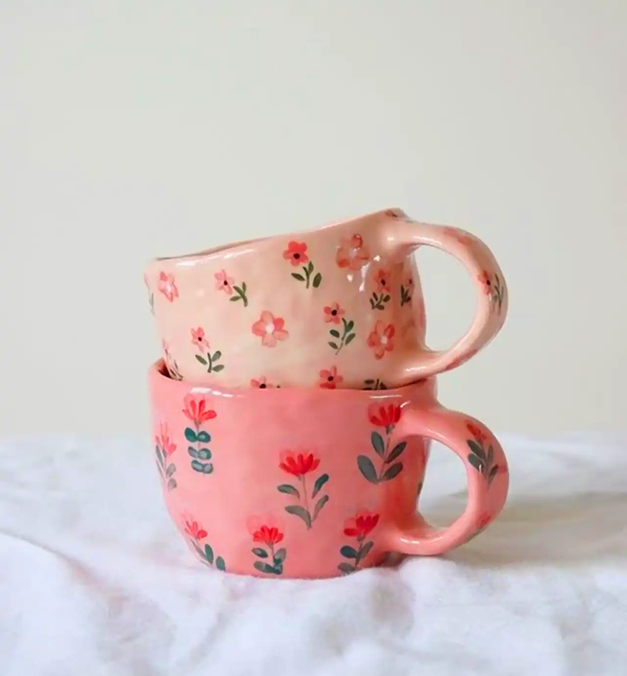 ماگ قهوه خوری سفالی 