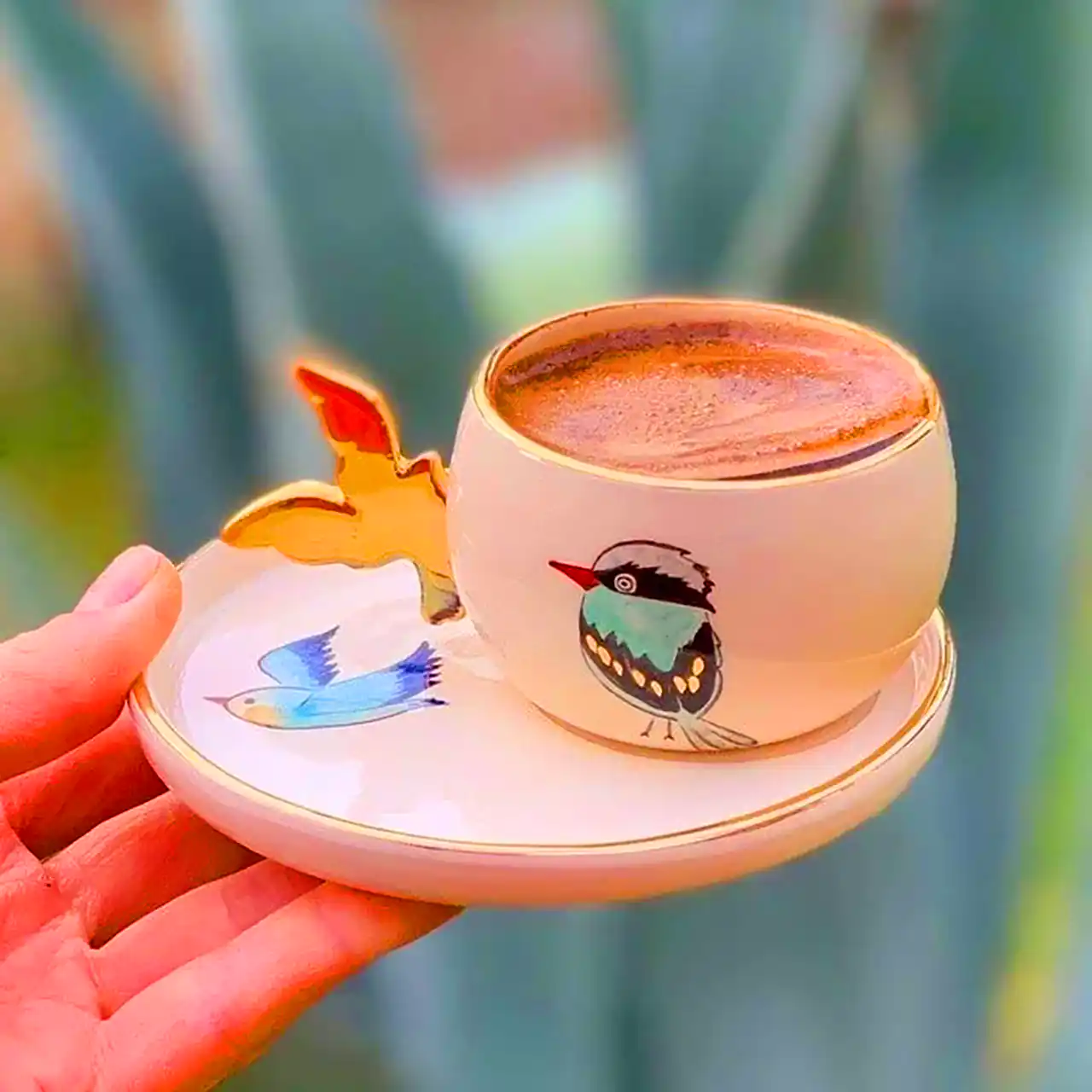 ماگ و زیرماگی سرامیکی