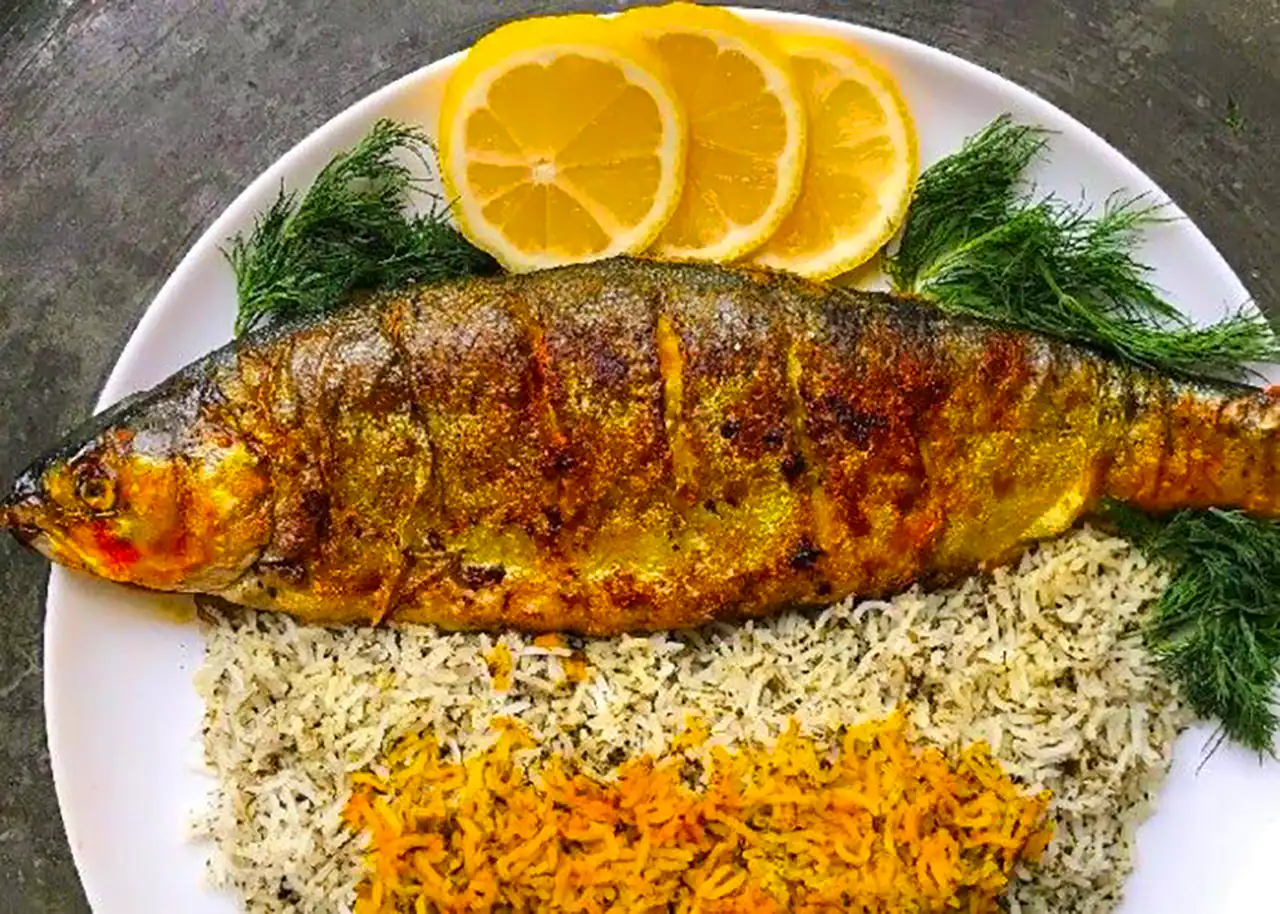 ماهی سرخ شده برای مهمانی