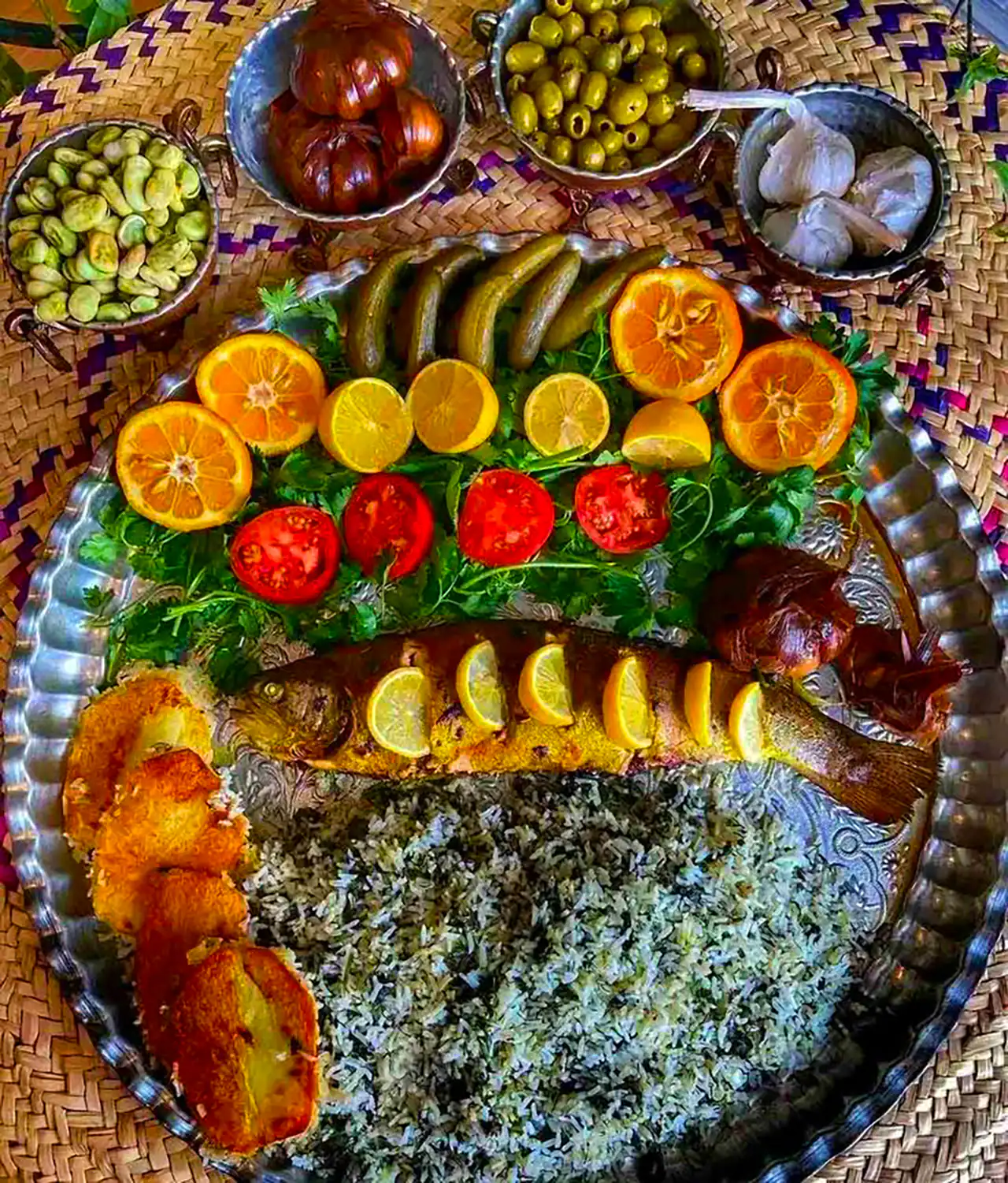 ماهی سرخ شده برای مهمانی