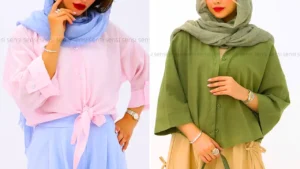 مانتو لینن ساده فصلی