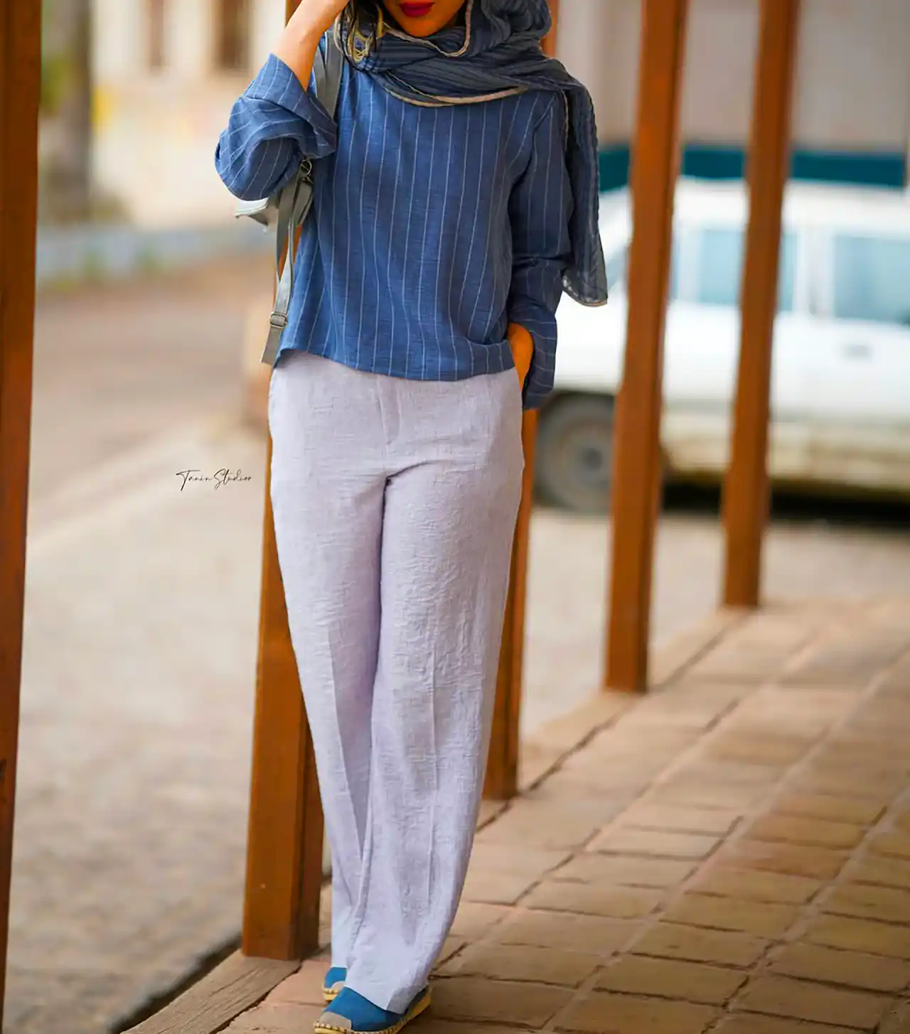 مانتو لینن ساده فصلی