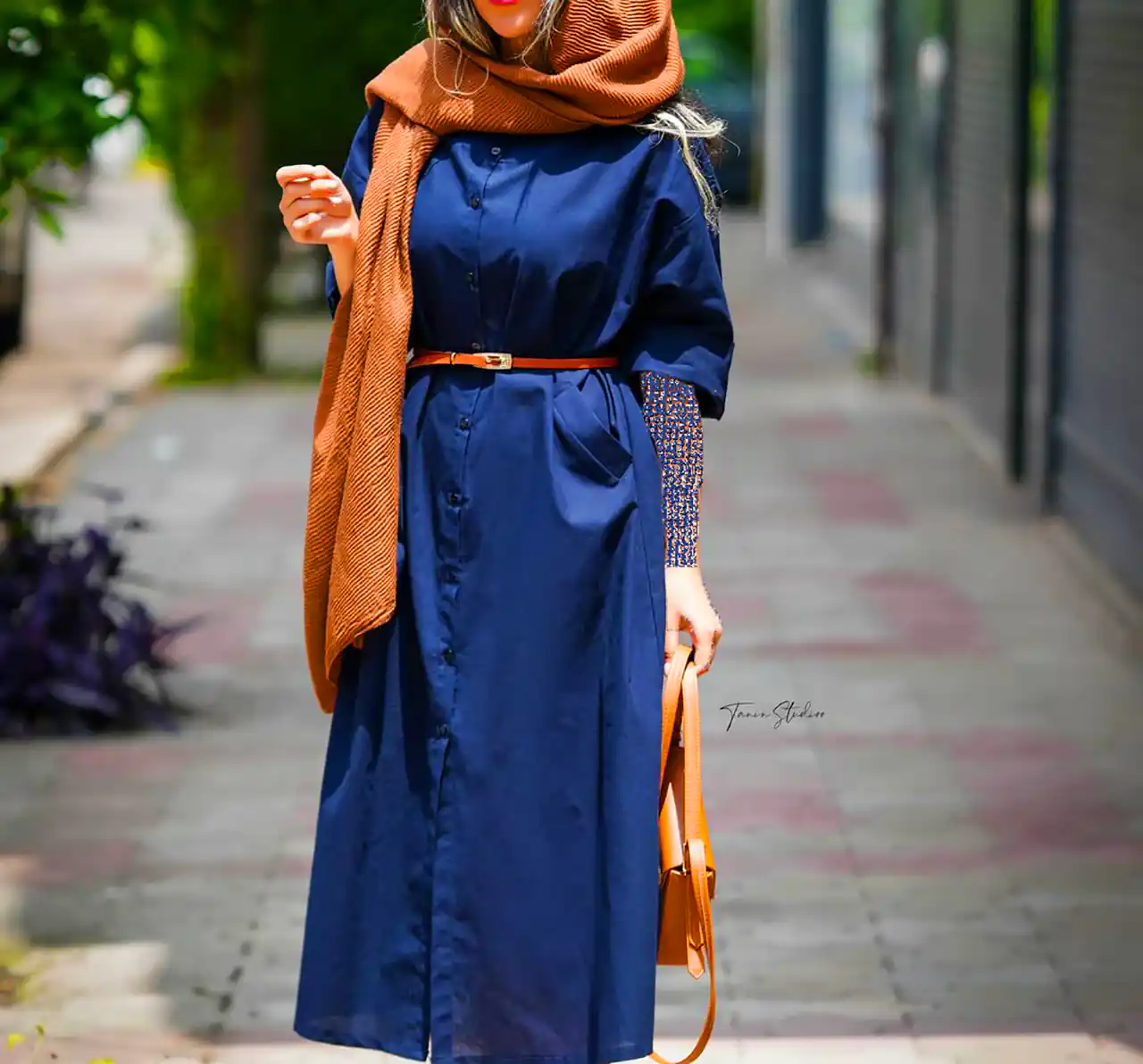 مانتو لینن ساده فصلی