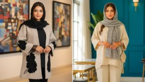 مانتو نخی مدرن و جذاب