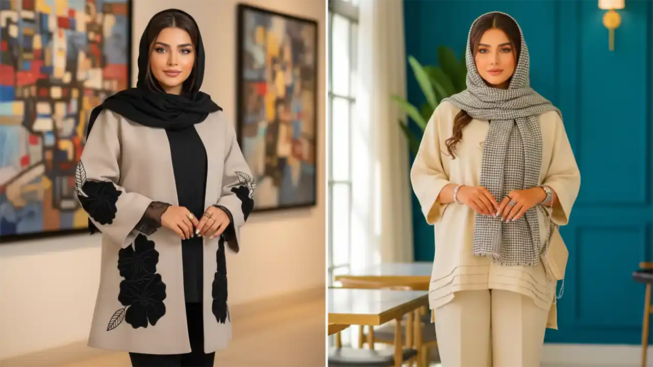 مانتو نخی مدرن و جذاب