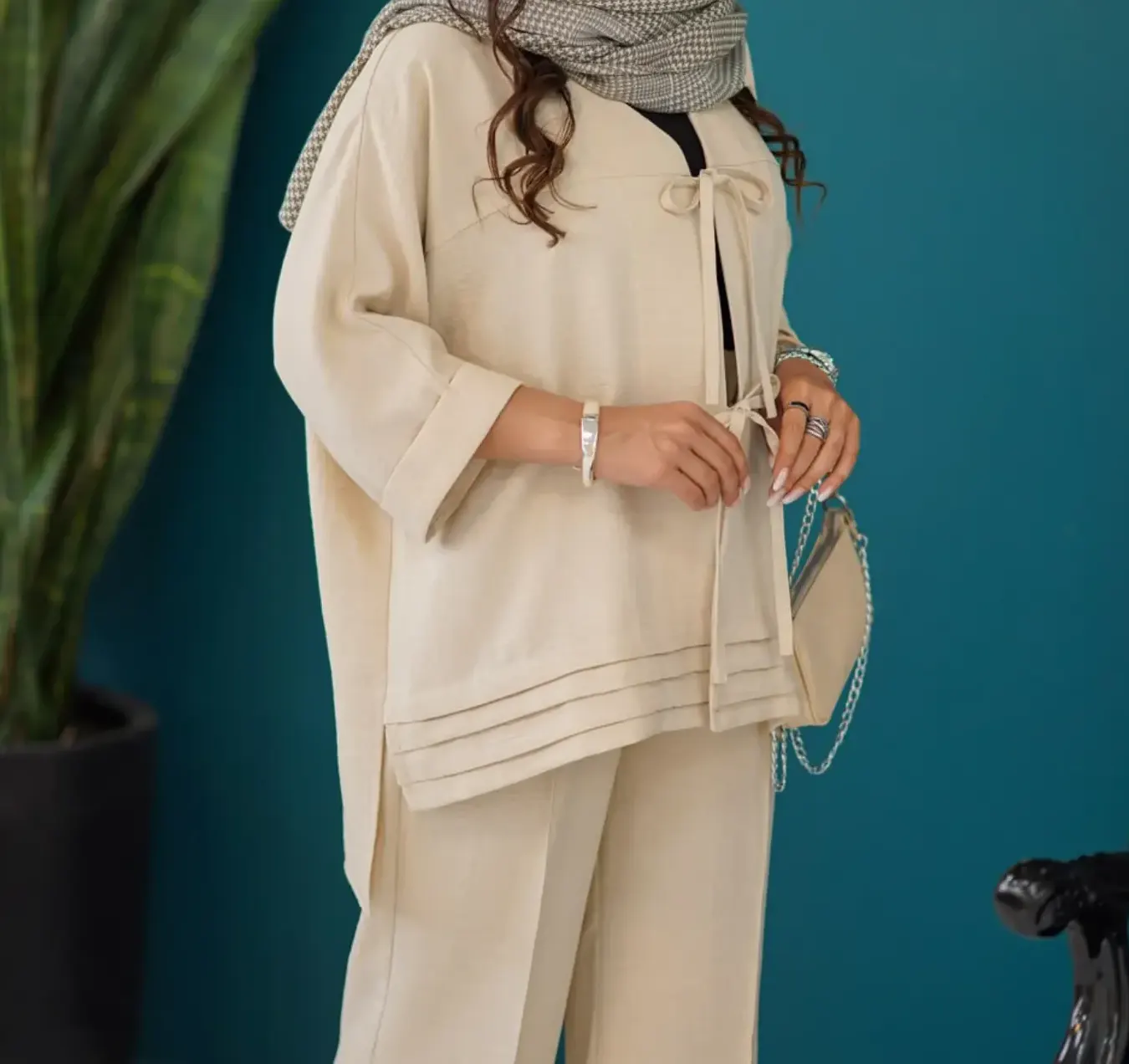 مانتو نخی مدرن و جذاب 