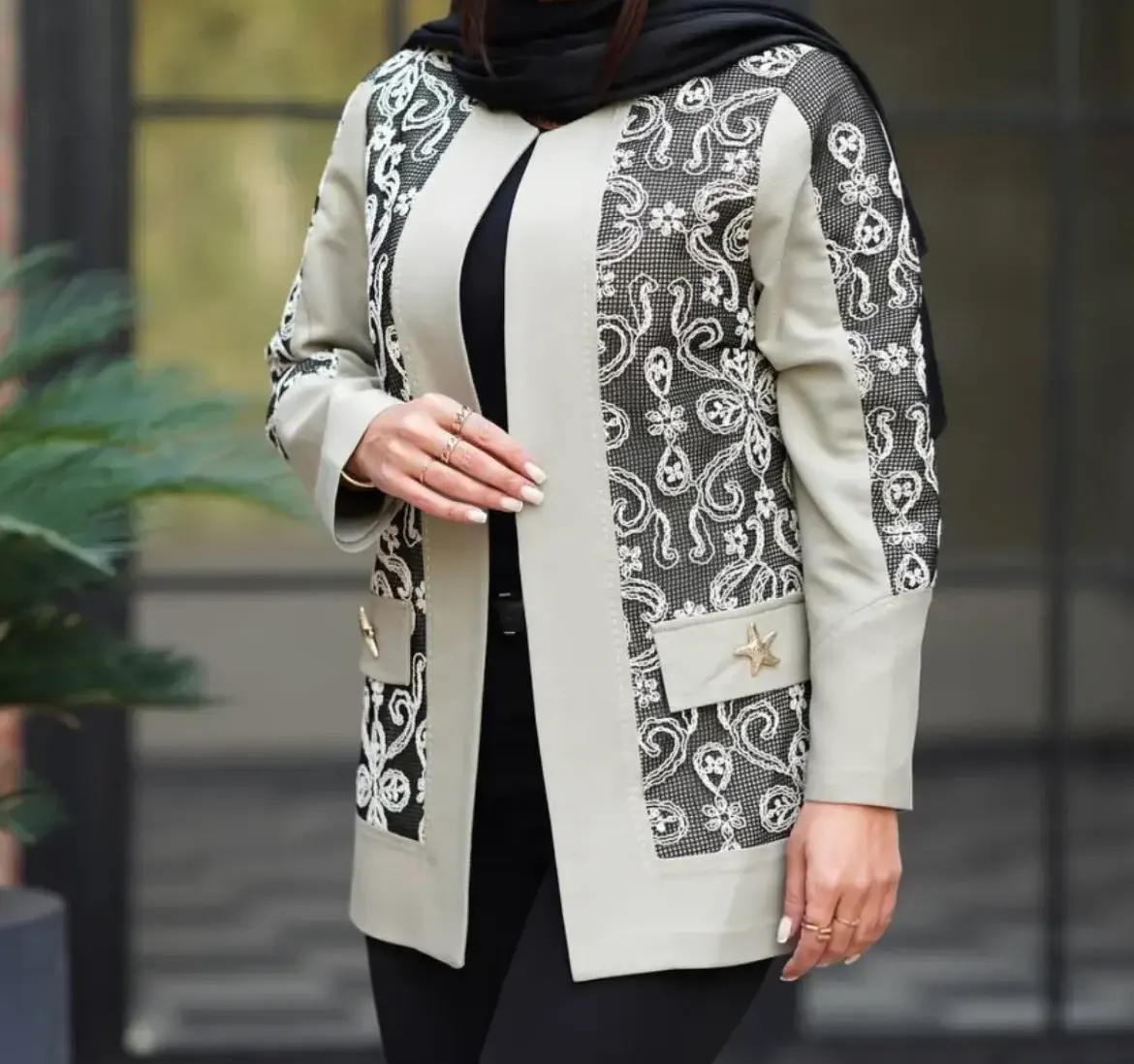 مانتو ساده روزمره جذاب 