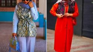 مانتو طرحدار خاص مد روز