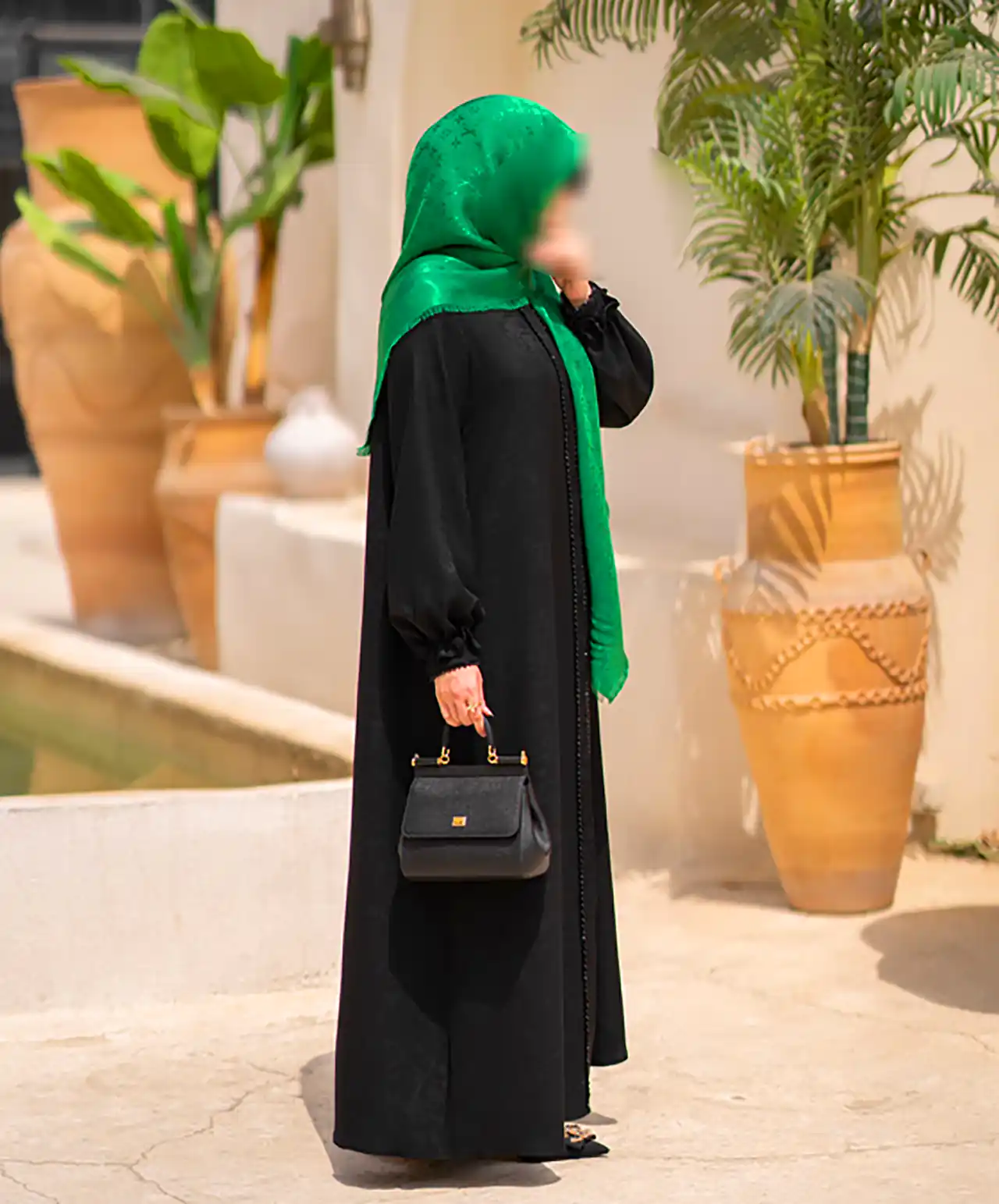 مانتو عبایی کاربردی شیک 
