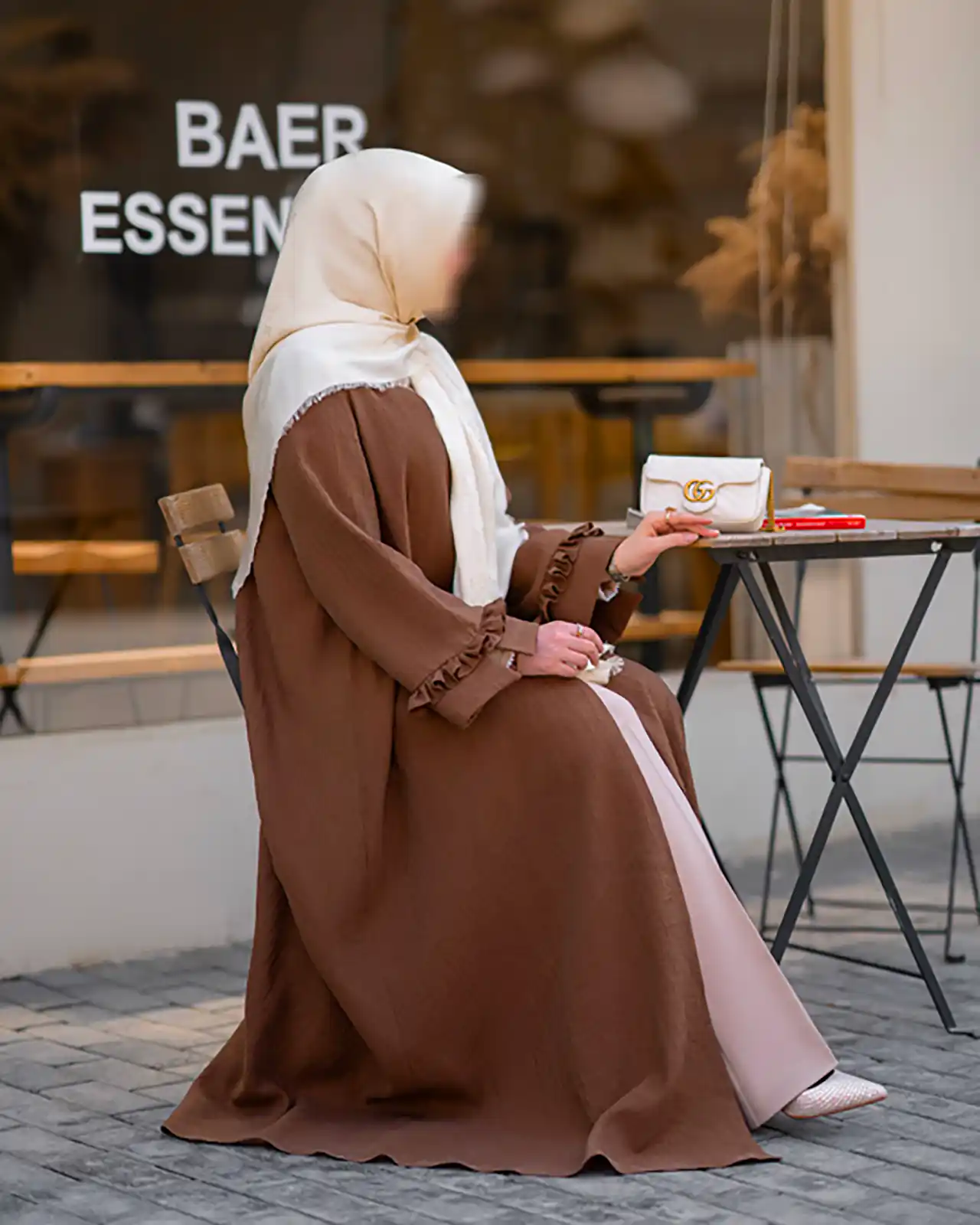مانتو عبایی کاربردی شیک 