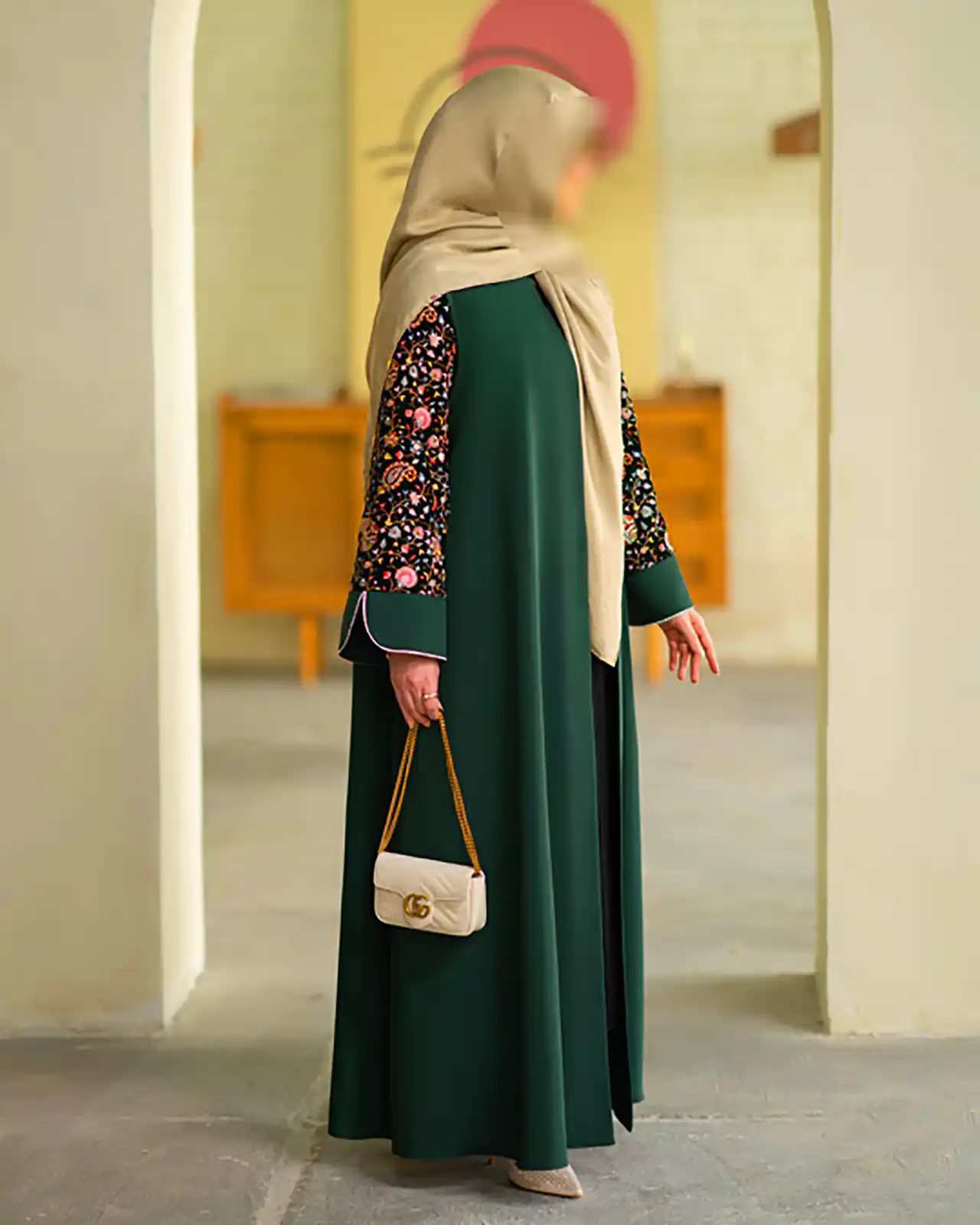 مانتو عبایی کاربردی شیک 