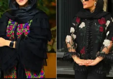 مانتو عروسکی و زیبا مشکی
