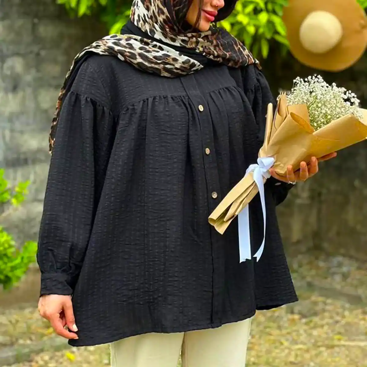 مانتو عروسکی و زیبا مشکی