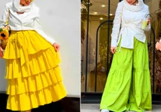 مانتو کژوال با الیاف طبیعی 